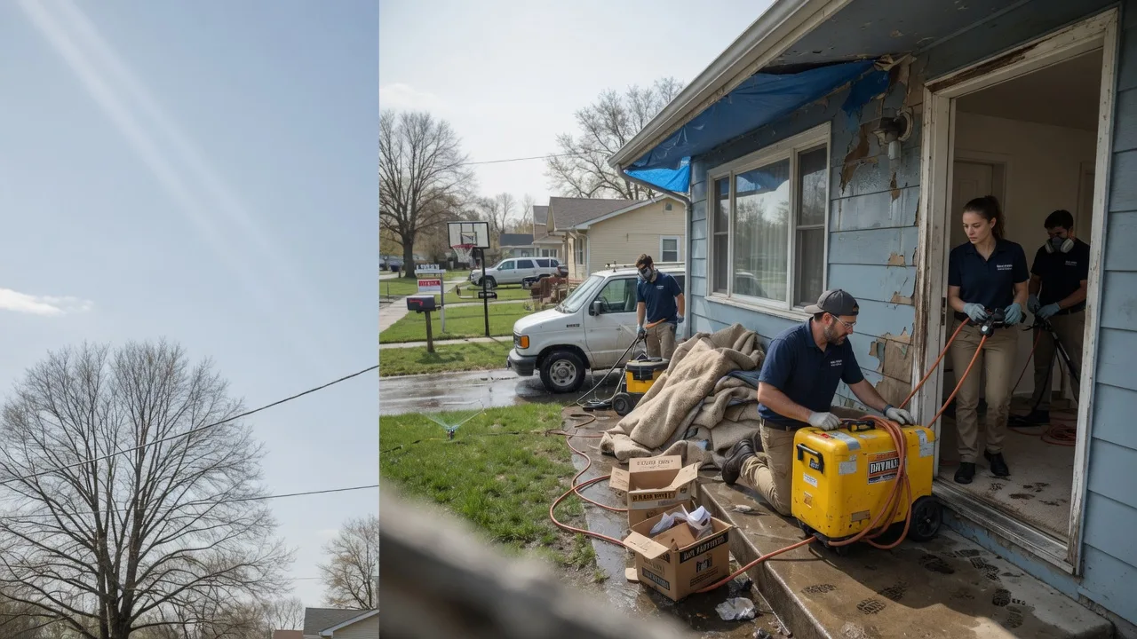 Basement Flood Cleanup in Carrollton, AL near me